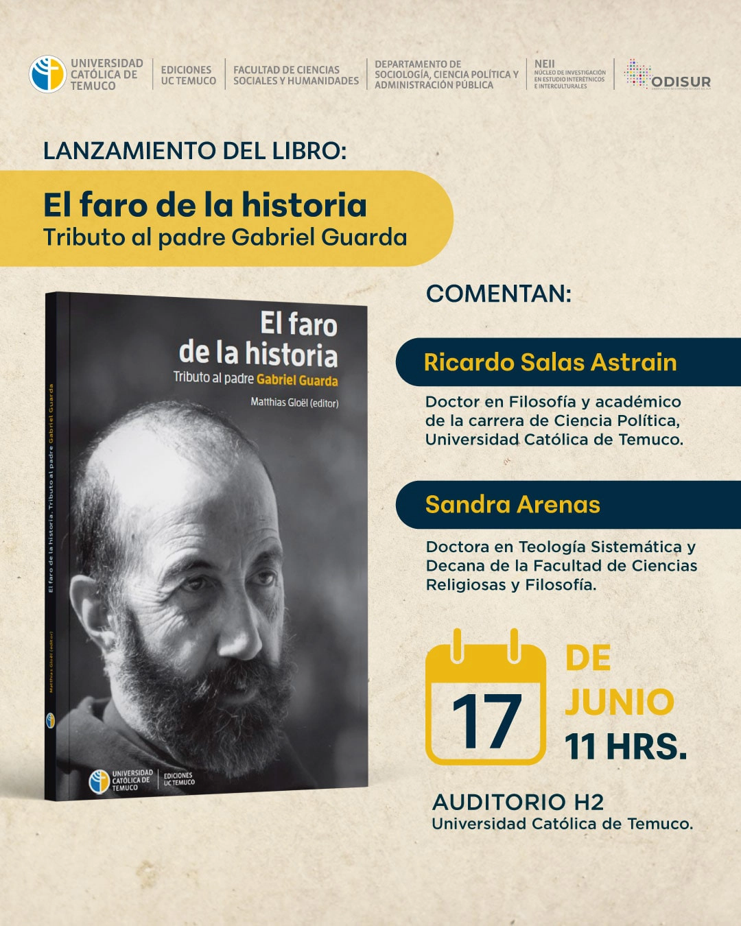 Portada libro. el faro de la historia