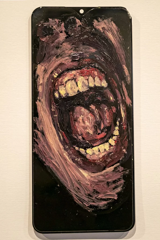 Imagen de una de las obras