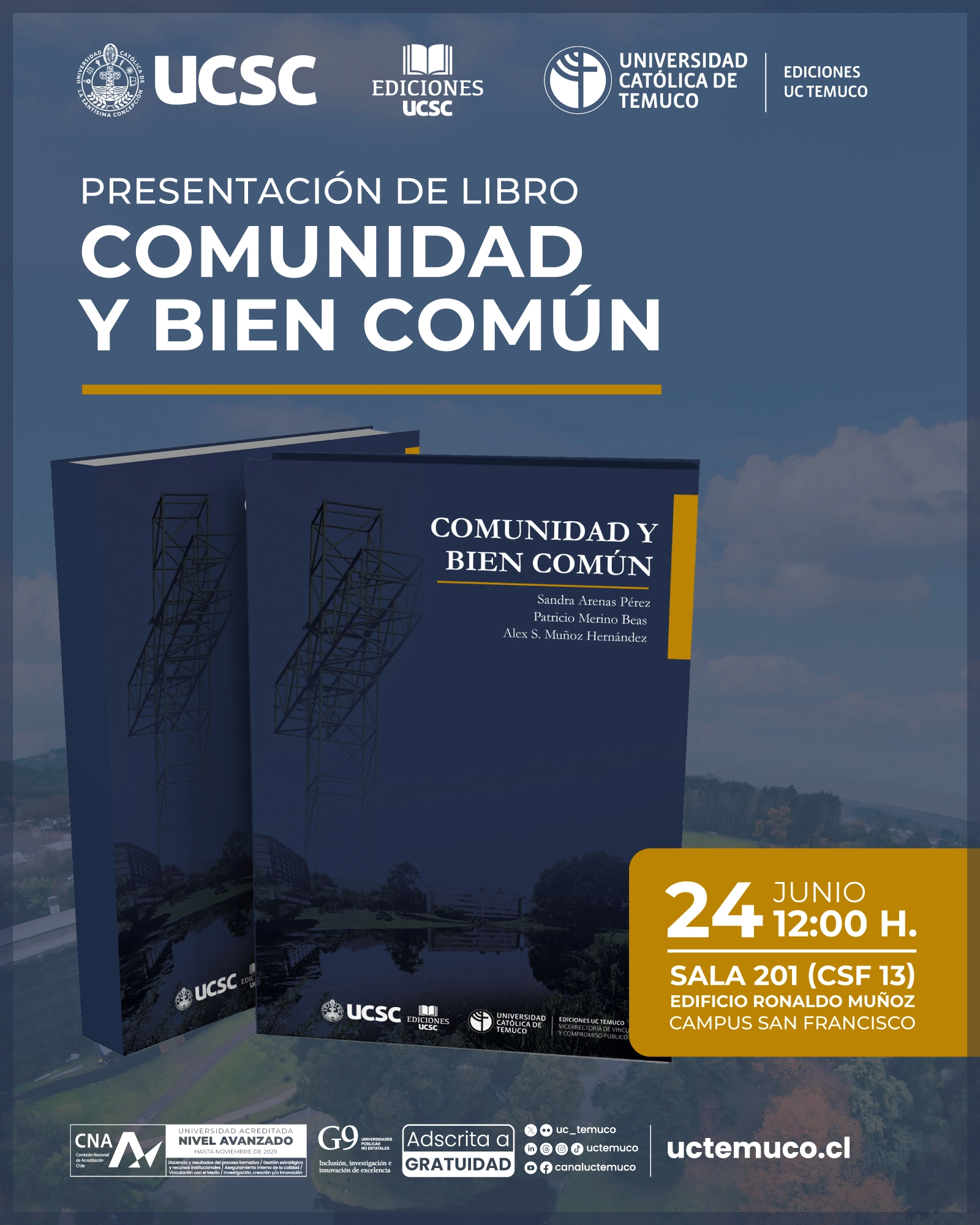 portada libro Comunidad y bien común